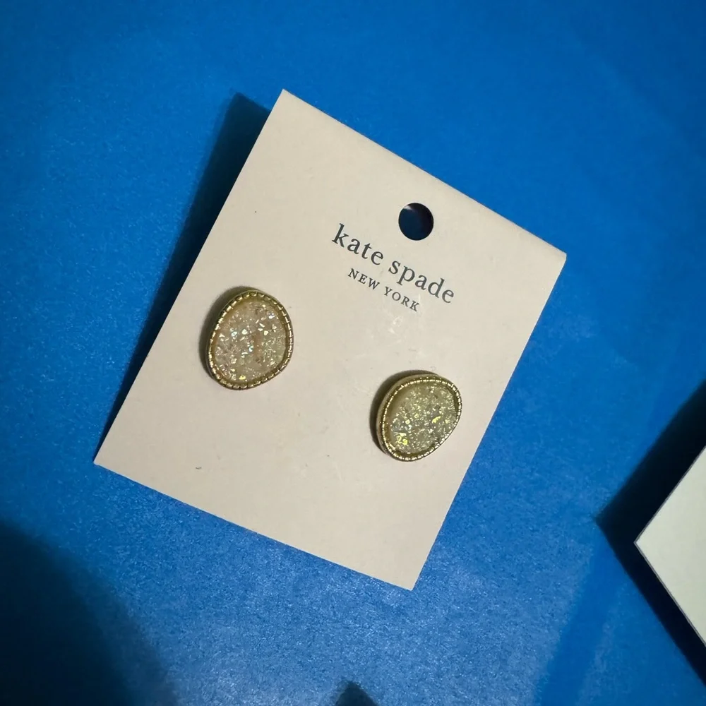 Kate Spade and Tory Burch Earring Set - Picture 2 of 4